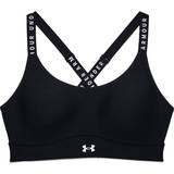 Under Armour Sports Bras - Sportswear Garment Under Armour Infinity Mid Covered Sports Bra - Black/White