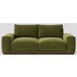 Swoon 2 Seater Sofas Swoon Denver Fabric Sofa 210cm 2 Seater