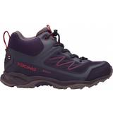 Rubber Walking shoes Viking Kid's Tind Mid GTX Shoes - Grey/Ruby Red