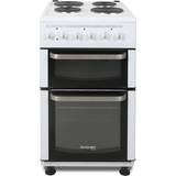 60cm - Two Ovens Cookers Montpellier TCE51W White