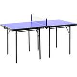 Outdoor Sports Homcom Folding Mini Table Tennis Portable Ping Pong Set Games Play Sport w/ Net