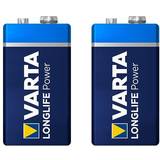 Varta Batteries - Remote Controller Battery Batteries & Chargers Varta Longlife Power 9V 2-pack