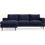 Swoon 4 Seater Sofas Swoon Evesham Left-Hand Sofa 243cm 4 Seater