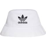 Adidas Men Hats adidas Trefoil Bucket Hat Unisex - White