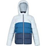 Regatta Kid's Lofthouse V Insulated Hooded Jacket - Ice Blue/Blue Sapphire/Dark Denim (RKN113_J9J)