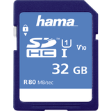 Hama SDHC Class 10 UHS-I U1 V10 80 MB/s 32GB