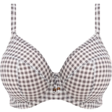 Checkered Swimwear Elomi Checkmate Plunge Bikini Bra - Grey Marl