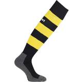 Yellow Underwear Uhlsport Team Pro Stripe Socks Kids - Black/Lime Yellow