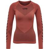 Hummel Sportswear Garment Base Layers Hummel First Seamless Jersey L/S Women - Marsala