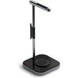 Satechi Aluminum Headphone Stand with wireless charger