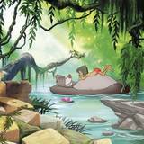 Digital Prints - White Wallpapers Komar Disney Jungle Book (8-4106)