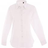 Uneek Ladies Pinpoint Oxford Full Sleeve Shirt - White
