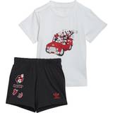 Girls Other Sets Children's Clothing adidas Infant Disney Mickey & Friends Shorts & Tee Set - White (HF7538)