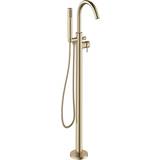 Crosswater Bath Taps & Shower Mixers Crosswater Mpro (PRO416FF) Brushed Brass