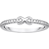 Thomas Sabo Rings Thomas Sabo Charm Club Infinity Ring - Silver/Transparent
