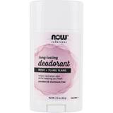 Flower Scent Deodorants Now Foods Long Lasting Deo Stick Rose + Ylang Ylang 62g