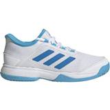 Adidas Racket Sport Shoes adidas Kid's Adizero Club Tennis - Cloud White/Blue Rush/Sky Rush