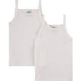 Boys Tank Tops Children's Clothing Petit Bateau Undershirt 2-pack - White