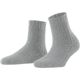 Cashmere Socks Falke Bedsock Rib Women Socks - Silver