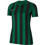 Nike Division IV Striped Short Sleeve Jersey Women - Pine Green/Black/White