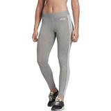 adidas Women Sportswear Essentials 3-Stripes Leggings - Med Grey