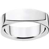 Men Rings Thomas Sabo Angular Ring - Silver