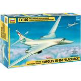 Zvezda Russian Supersonic Bomber Tupolev Tu-160 Blackjack 1:144