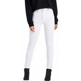 W32 - Women Jeans Levi's 721 High Rise Skinny Jeans - Western White/White