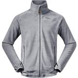 Bergans Hareid NoHood Fleece Jacket - Aluminium