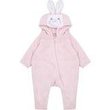 Zipper Jumpsuits Children's Clothing Larkwood Babies Rabbit Design All In One - Pink