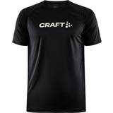 Craft Sportswear Men - Sportswear Garment T-shirts Craft Sportswear Core Unify Logo T-shirt Men - Black