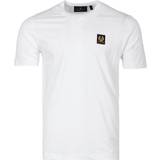 Men - White T-shirts & Tank Tops Belstaff Patch Logo Short Sleeve T-shirt - White