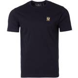 Men T-shirts Belstaff Patch Logo Short Sleeve T-shirt - Black