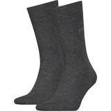Calvin Klein Crew Socks Men's 2-pack - Dark Grey Melange