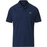 Clothing Lacoste Sport Breathable Run Resistant Interlock Polo Shirt - Navy Blue