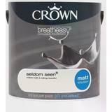 Crown Grey Paint Crown Breatheasy Wall Paint, Ceiling Paint Seldom Seen 2.5L