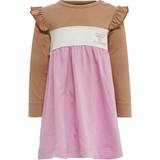 Babies - Ruffled dresses Children's Clothing Hummel Jamila Dress L/S - Mauve Mist (214062-3911)