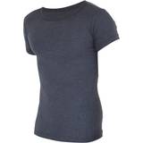 Men - Viscose T-shirts Floso Thermal Underwear Short Sleeve Vest Top Men - Charcoal