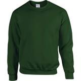 Long Sleeves Sweatshirts Gildan Youth Crewneck Sweatshirt - Forest Green (18000B)