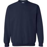 Long Sleeves Sweatshirts Gildan Youth Crewneck Sweatshirt - Navy (18000B)