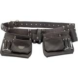 Draper Accessories Draper Oil-Tanned leather Double Pouch Tool Belt