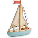 Wooden Toys Toy Boats Tender Leaf Sailaway Boat