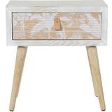 Dkd Home Decor Nightstand Bedside Table 48x51cm