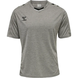 Hummel Sportswear Garment Tops Hummel Hmlcore XK Poly Short Sleeve Jersey Men - Grey Melange