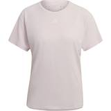 adidas HEAT. RDY Training T-shirt Women - Almost Pink/White