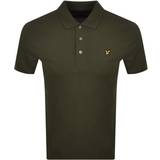 Lyle & Scott Men T-shirts & Tank Tops Lyle & Scott Plain Polo Shirt - Olive
