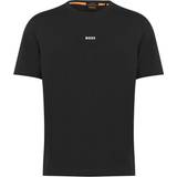 HUGO BOSS Logo Print T-shirt - Black