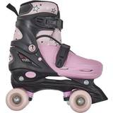 Adjustable Size Roller Skates SFR Nebula Jr - Black/Pink