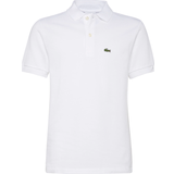 Buttons Tops Lacoste Kid's Regular Fit Petit Piqué Polo Shirt - White (PJ2909-00-001)