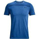 Nylon Tops Under Armour Seamless Short Sleeve T-shirt Men - Victory Blue/Deep Sea